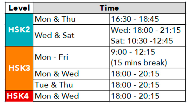 Check Out Our Latest Group Class Schedules!