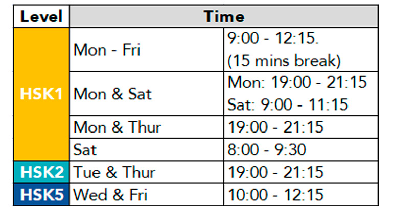 Check Out Our Latest Group Class Schedules!