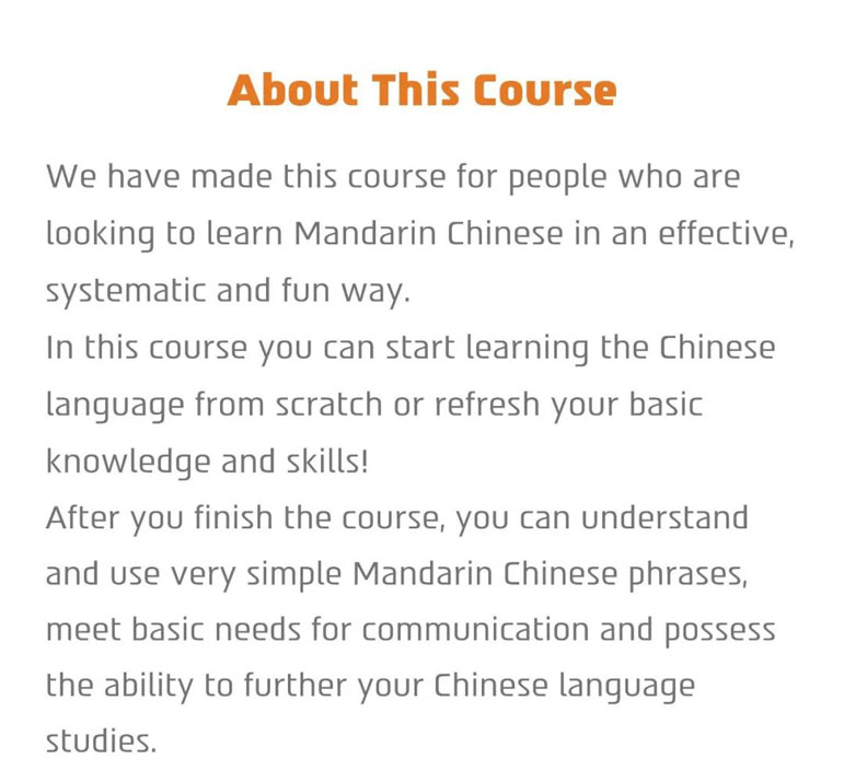 New May Online Group Chinese Class is Open for Enrollment!